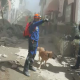 Amatrice, crolla un cornicione mentre le unità cinofile monferrine sono impegnate nelle ricerche