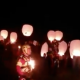 Le lanterne illuminano il cielo di Casale