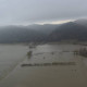 Le foto aeree della piena del Po: da Casale a Crescentino