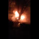 Auto in fiamme nella notte in via Cagliero