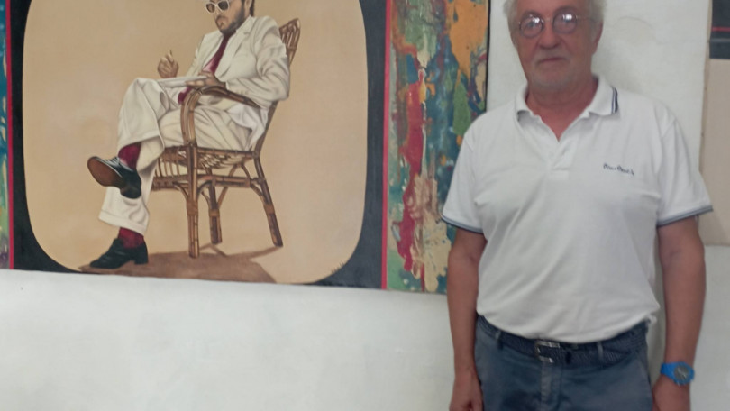 Renzo Rolando: gli autoritratti
sotto ai Portici Lunghi