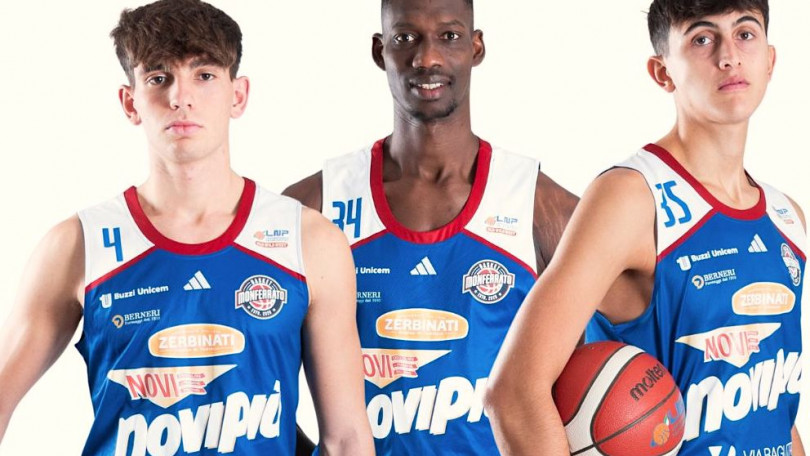La Novipiù Monferrato Basket conferma Basta, Dia e Marcucci