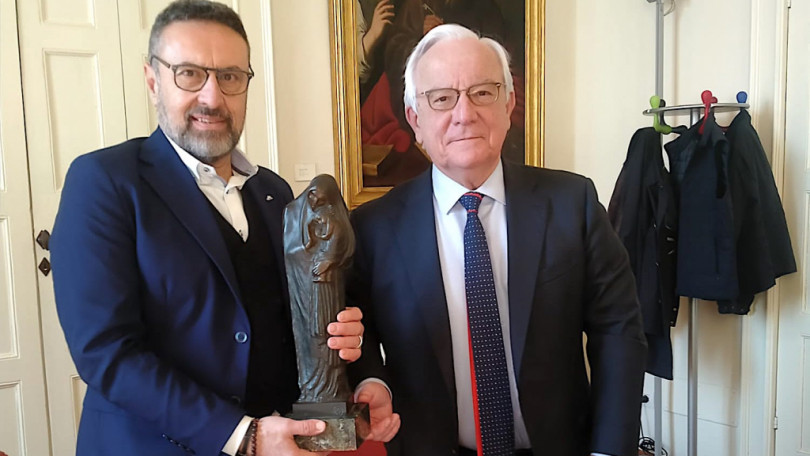 La Madonna con bambino per la Fondazione Cra