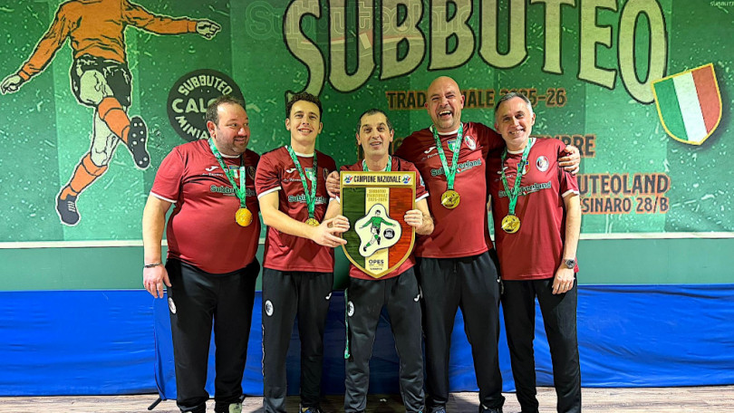 Cubeta campione italiano di Subbuteo tradizionale