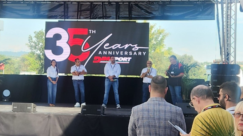 La festa per i 35 anni di Dimsport
