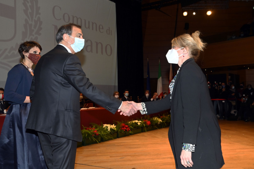 Il Comune di Milano ha conferito a Cristina Cattaneo l'Ambrogino d'Oro