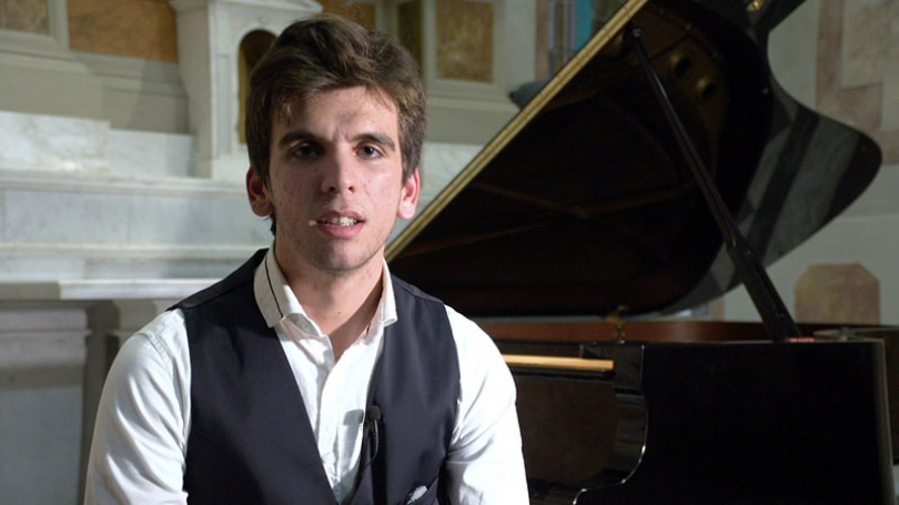 Il pianista toscano Mancini all’auditorium di Ottiglio