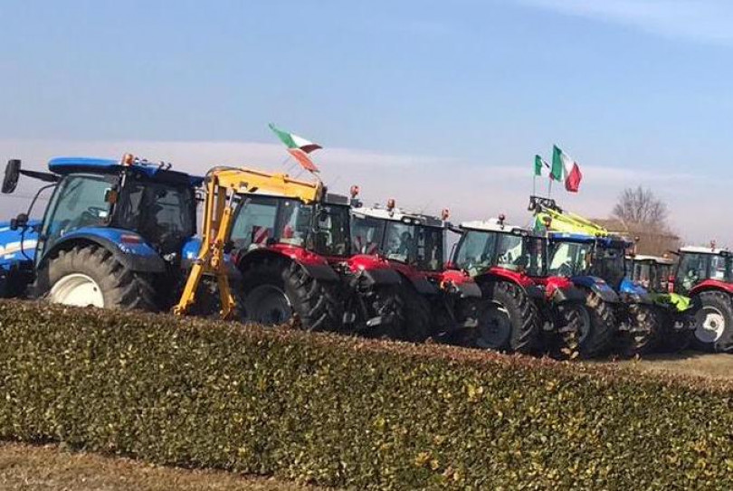 Il presidio per l’agricoltura: la voce forte della protesta