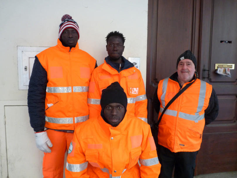 Mansioni di pubblica utilità per i rifugiati ospiti a Trino