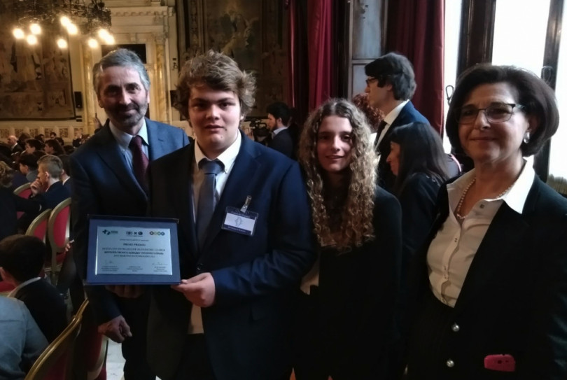 “Immagini per la terra”, l'Istituto Luparia premiato a Roma