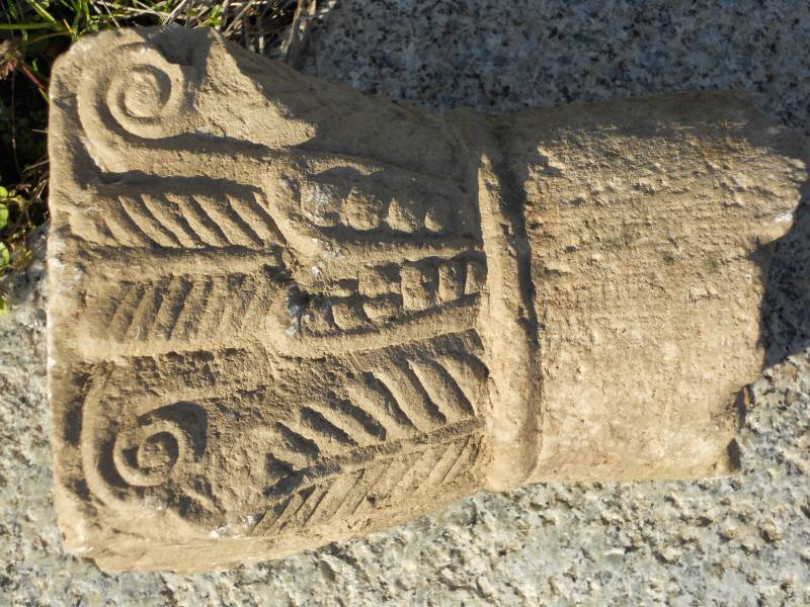 Un capitello del X secolo ritrovato a Breme