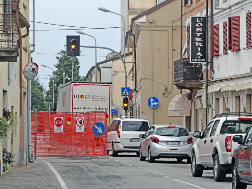Cantiere e viabilità: disagi a Terranova