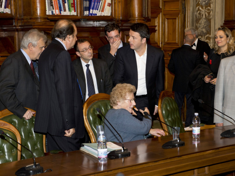 Matteo Renzi a Casale: sosta al Parco Eternot e al Castello