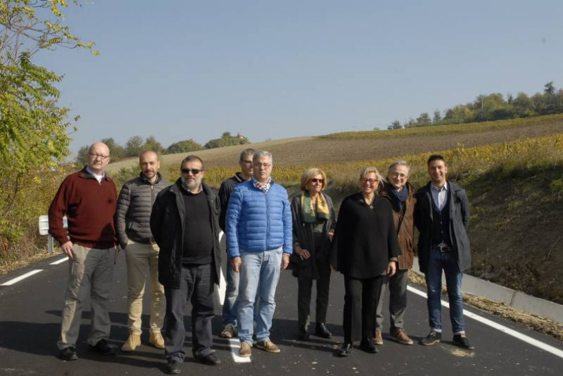 Riapre ufficialmente la strada della Valle Ghenza a Rosignano