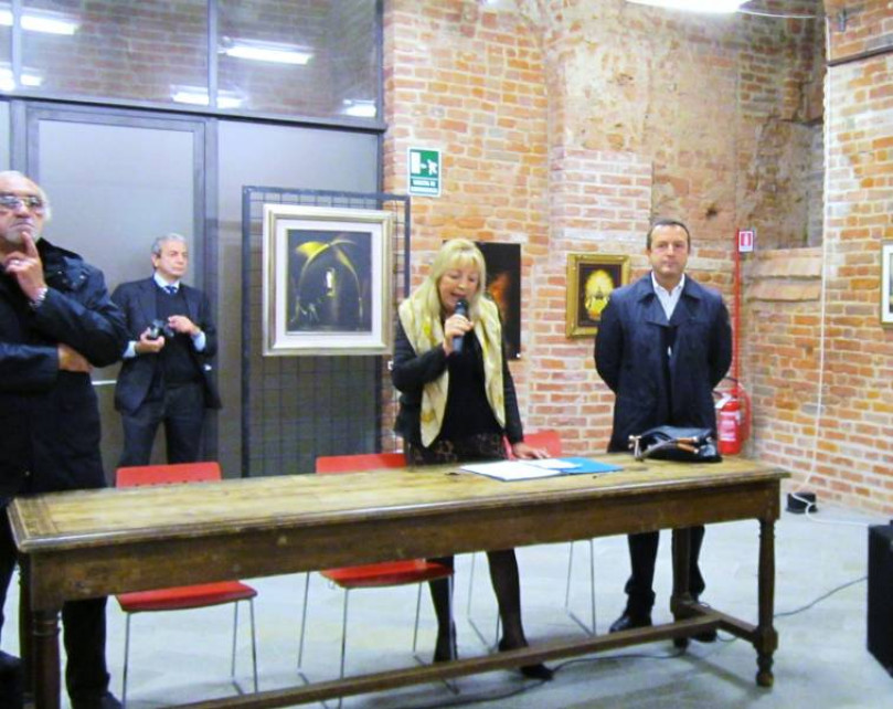 Inaugurata al Castello di Casale la mostra antologica del pittore Alberto Bertazzi