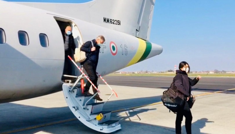Atterrati ieri e già operativi 22 medici volontari assegnati al Piemonte