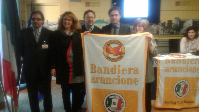 Al Comune di Ozzano la Bandiera Arancione del Touring Club Italiano