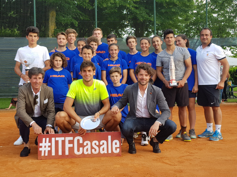 Bastian Malla è il trionfatore della prima edizione dell’Itf Città di Casale Monferrato -  Memorial Giuseppe Manfredi