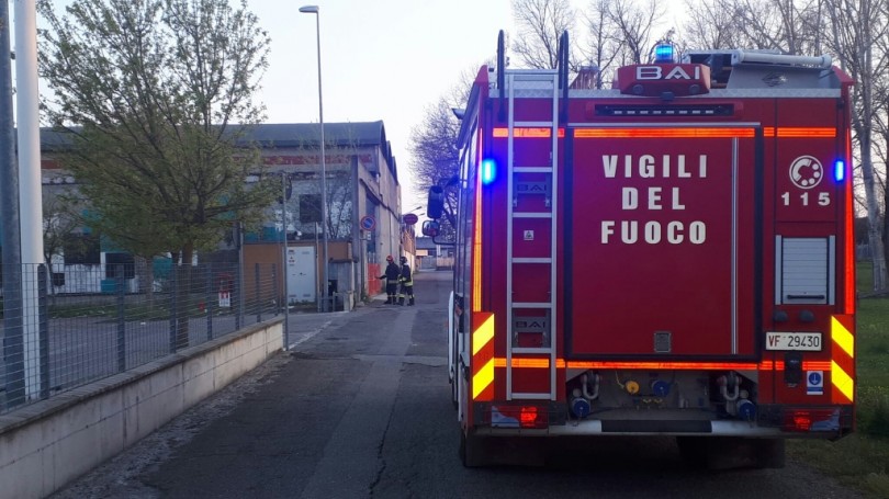 Fuga di gas a Casale: intervento dei Vigili del Fuoco