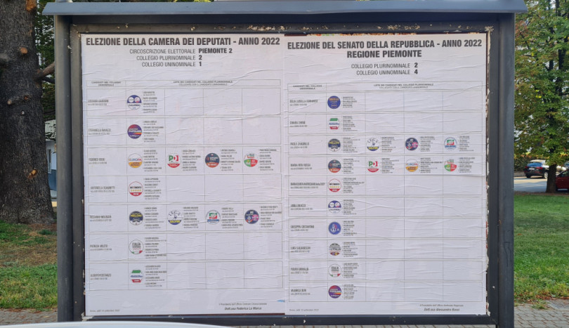 Domenica 25 settembre elezioni politiche: le informazioni sul voto