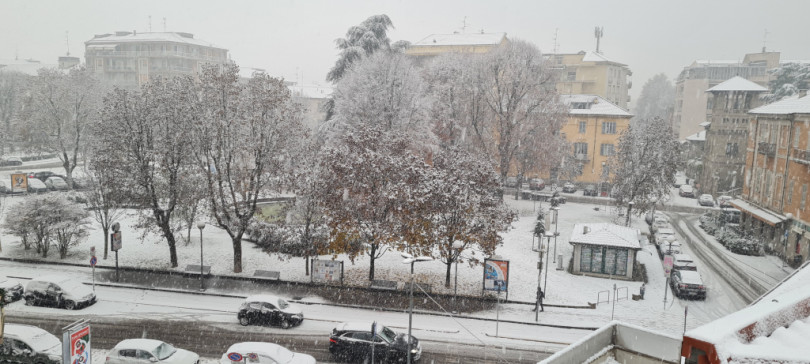 Neve in Monferrato: attenzione sulle strade