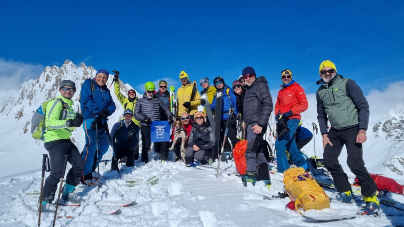 Il Cai Casale sulle nevi della Valle d'Aosta