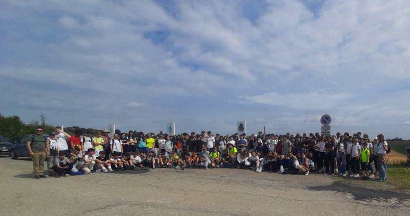 Lezione all'aperto con il Cai per 150 alunni