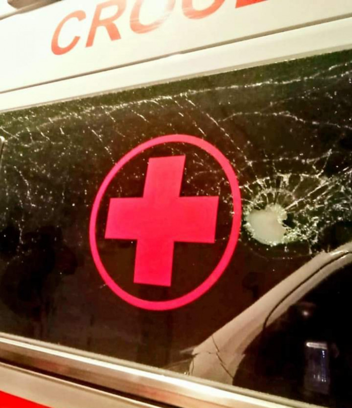 Prende a bastonate l’ambulanza del 118 di Moncalvo: denunciato