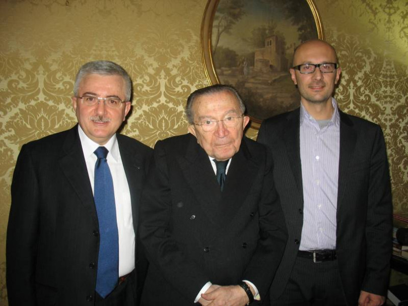 Il Casale Calcio e Giulio Andreotti: incontro per Luigi Barbesino