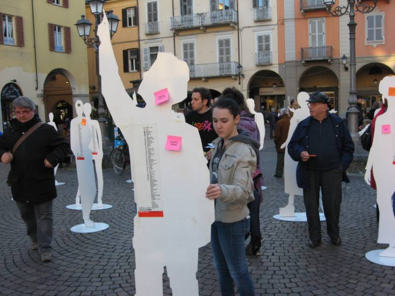 I giovani volti puliti di Libera per dire «no!» alle mafie