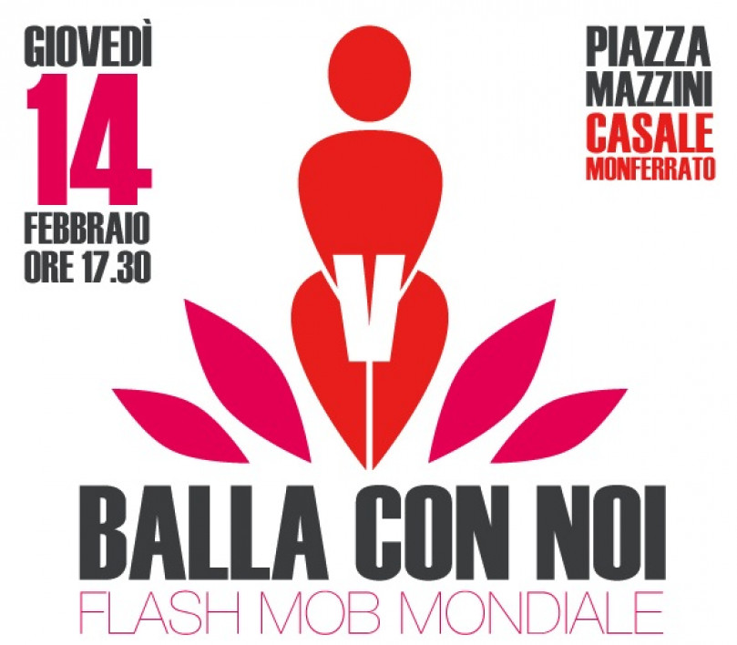 Giovedì 14 febbraio si balla in piazza a Casale e a Occimiano per dire no alla violenza sulle donne