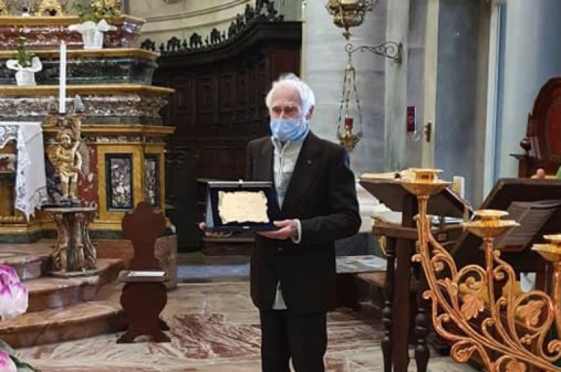 San Germano in lutto per Bruno Mambrin