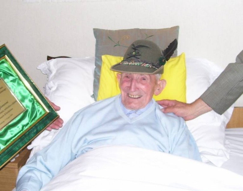 Cordoglio per Giovanni Manino, decano degli Alpini