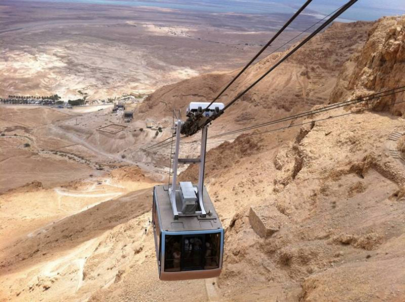 - <b> 2 </b>- A Eilath (Israele) - Escursione a Masada e al Mar Morto - La riserva naturale di Hai Bar - Gerusalemme