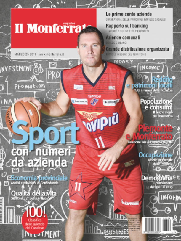 Venerdì 25 in regalo con “Il Monferrato” il magazine di economia