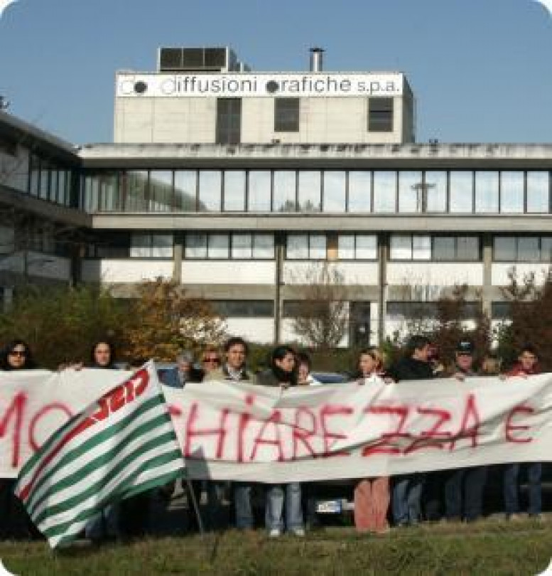Diffusioni Grafiche: si temono tagli. Due giorni di sciopero