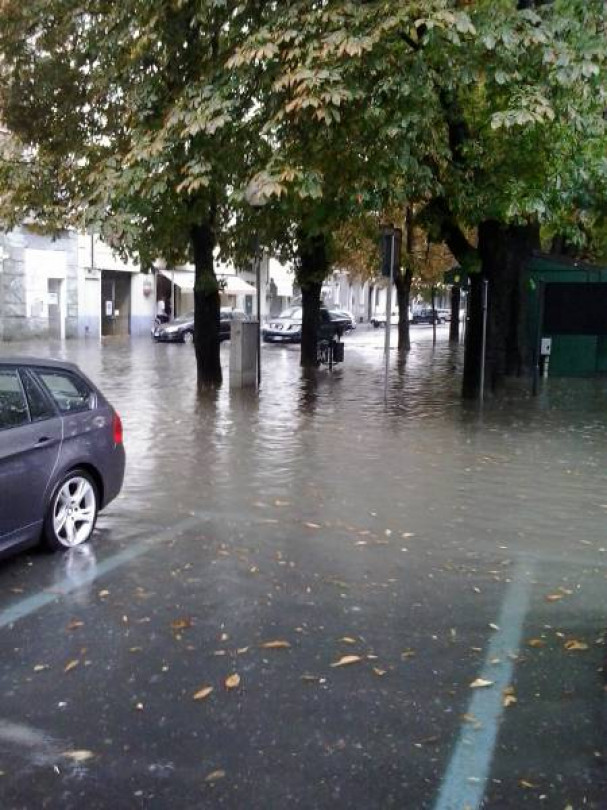 Ancora un forte temporale: qualche disagio