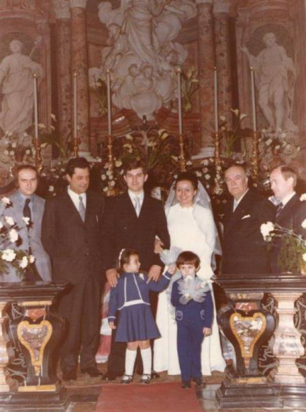 Gli sposini ritornano in Santa Caterina