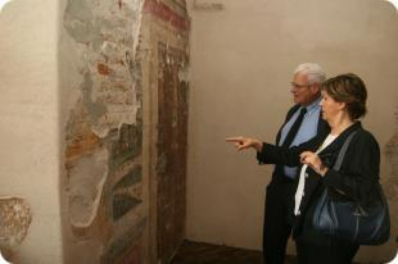 Il presidente della Regione al castello: 