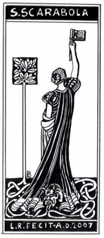 Santa Scaraboula (termine gotico...) scaccia i demoni (di O. Musso)