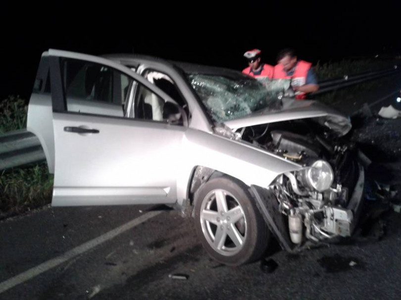 Ostetrica del Santo Spirito è grave dopo il frontale