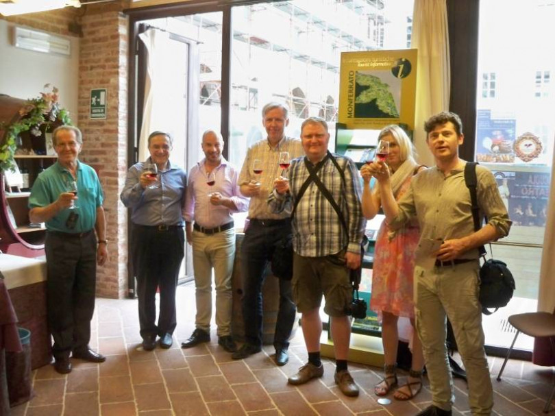 Ai giornalisti stranieri piacciono sempre di più i vini monferrini