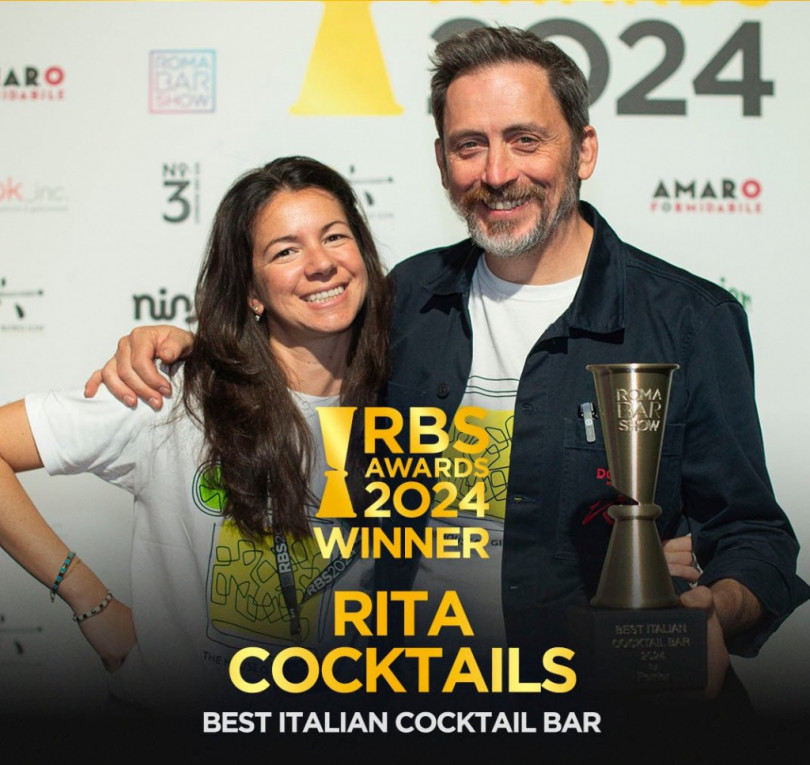 Premio Best Italian Cocktail Bar  al milanese e... casalese “Rita”