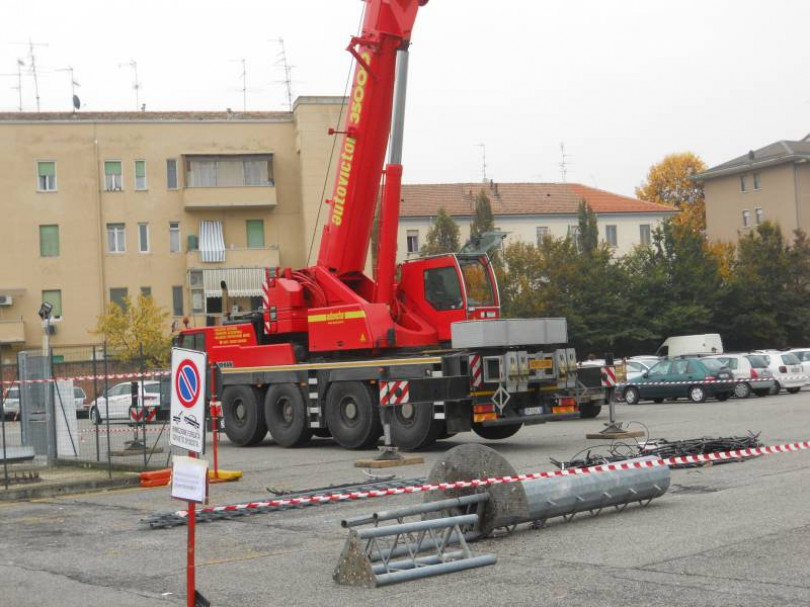 Area Cofi: spostato ripetitore per realizzare i parcheggi. Via libera al Piano ex Demar