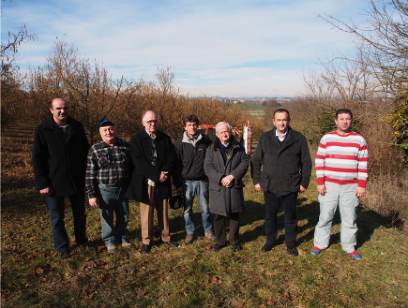 Dalla Serbia a Lu per gli impianti di noccioli