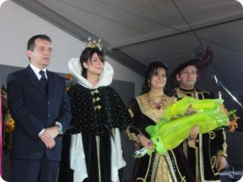 Una città già pronta per il carnevale