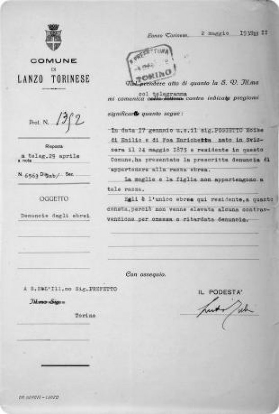 1848-1948. Gli Ebrei Piemontesi dalla emancipazione alla vita