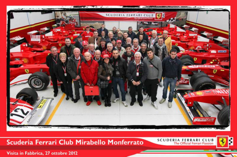 Domenica 25 a Mirabello si riuniscono tutti i tifosi della Ferrari