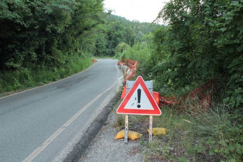 Strada più sicura: sono iniziati i lavori sulla Camino-Trino
