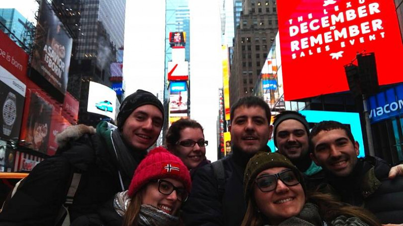 Auguri da New York: i monferrini nella Grande Mela